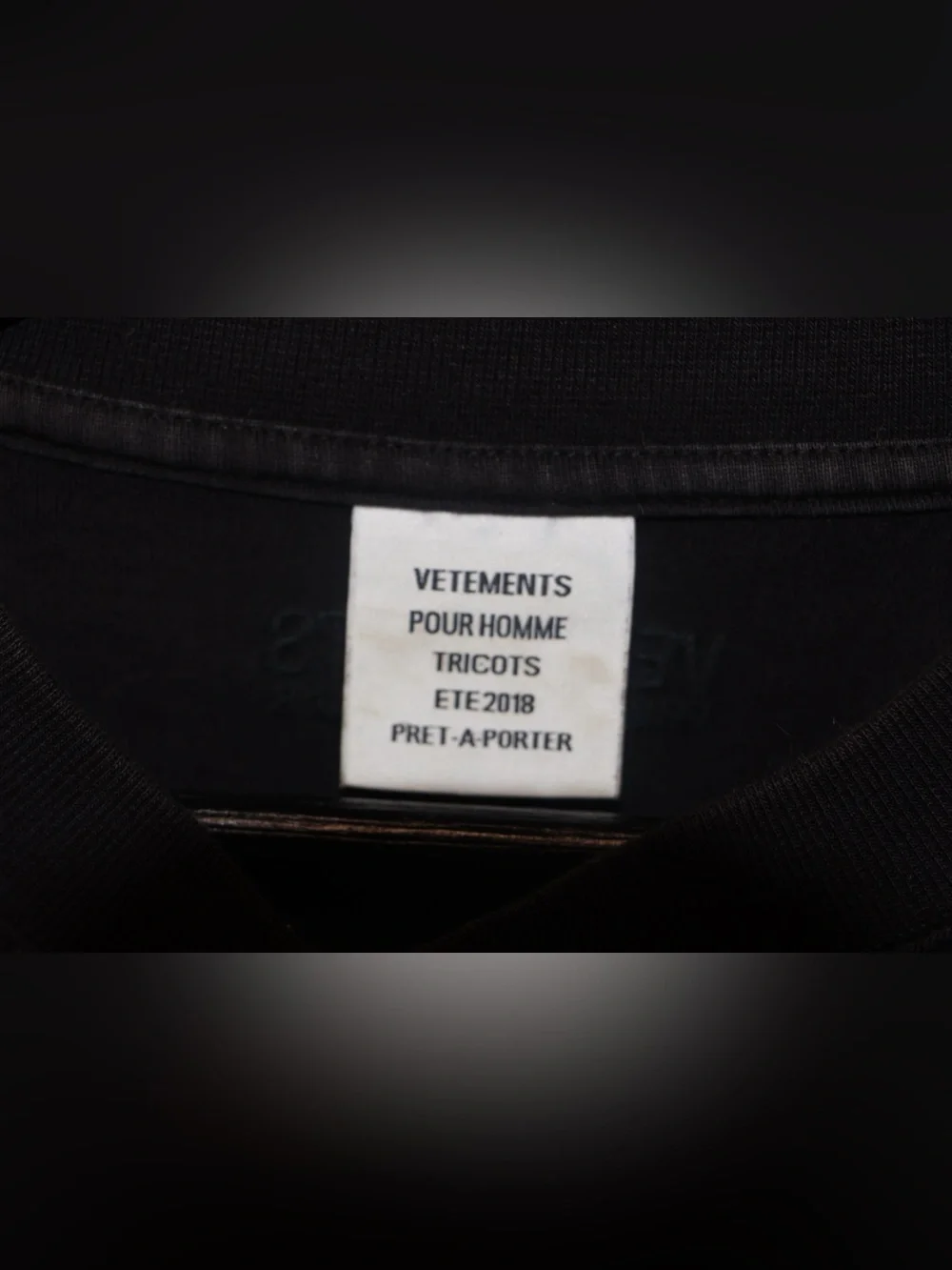 Vetements Oversized Logo